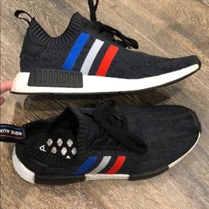 Adidas NMD R1 Primeknit - tricolor (size 9.5)
